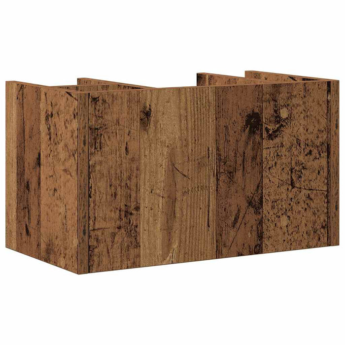 Organizator Birou stejar artizanal 44.5 x 24 x 25 cm - WALTI WALTI