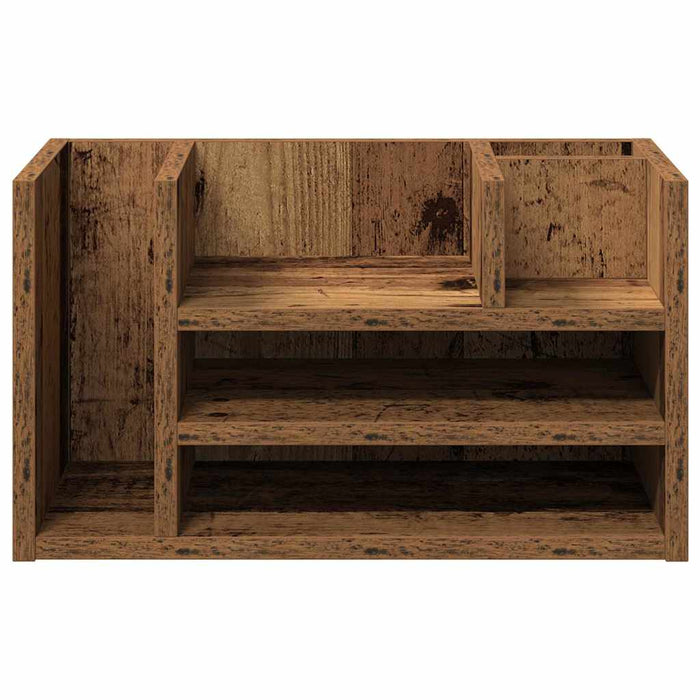 Organizator Birou stejar artizanal 44.5 x 24 x 25 cm - WALTI WALTI