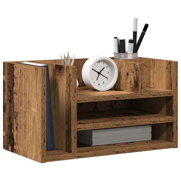 Organizator Birou stejar artizanal 44.5 x 24 x 25 cm - WALTI WALTI