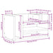 Organizator Birou stejar artizanal 44.5 x 24 x 25 cm - WALTI WALTI