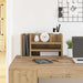 Organizator Birou Stejar negru 44.5 x 24 x 25 cm Lemn compozit - WALTI WALTI