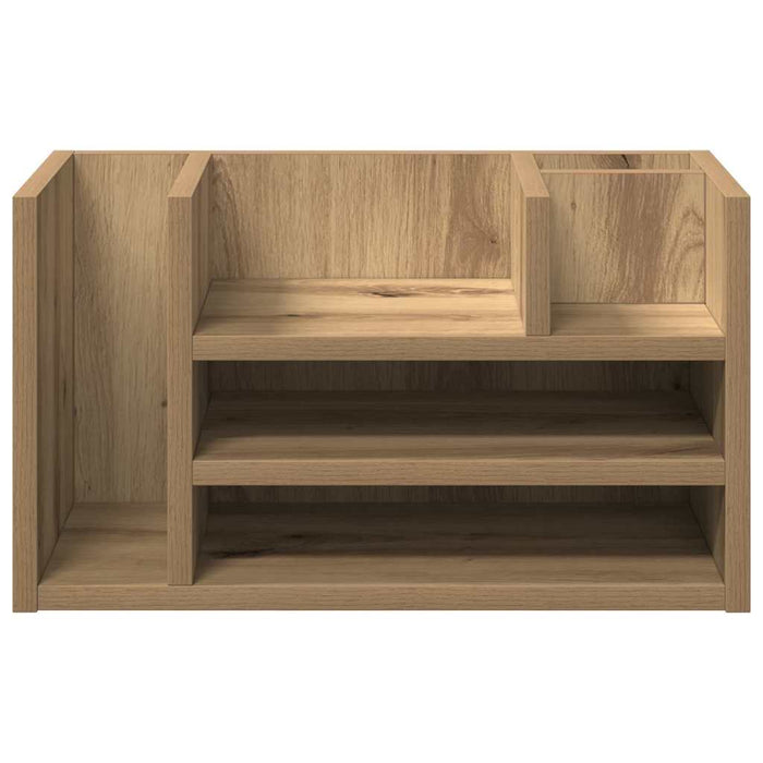 Organizator Birou Stejar negru 44.5 x 24 x 25 cm Lemn compozit - WALTI WALTI