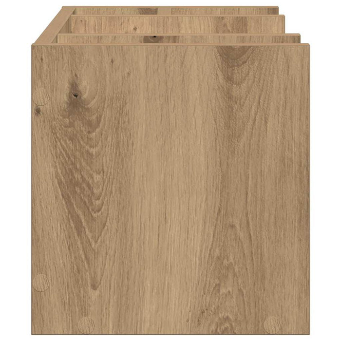 Organizator Birou Stejar negru 44.5 x 24 x 25 cm Lemn compozit - WALTI WALTI