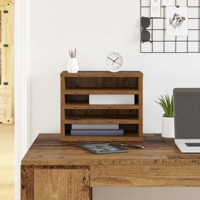 Organizator Birou Lemn vechi 36 x 26 x 29,5 cm Lemn compozit - WALTI WALTI