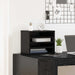 Organizator Birou Stejar Negru 36 x 26 x 29,5 cm Lemn compozit - WALTI WALTI