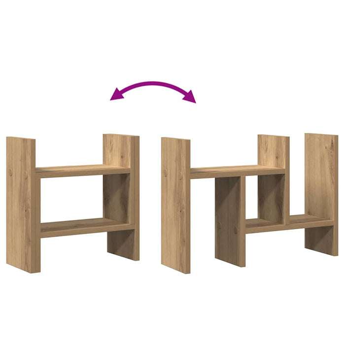 Organizator Birou stejar artizanal 34.5 x 15.5 x 35.5 cm - WALTI WALTI