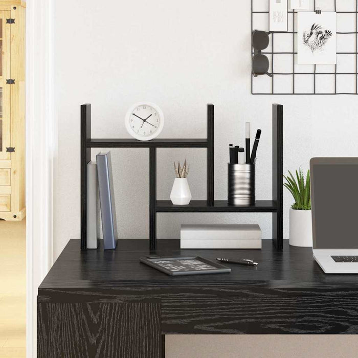 Organizator Birou Stejar negru 34.5 x 15.5 x 35.5 cm - WALTI WALTI