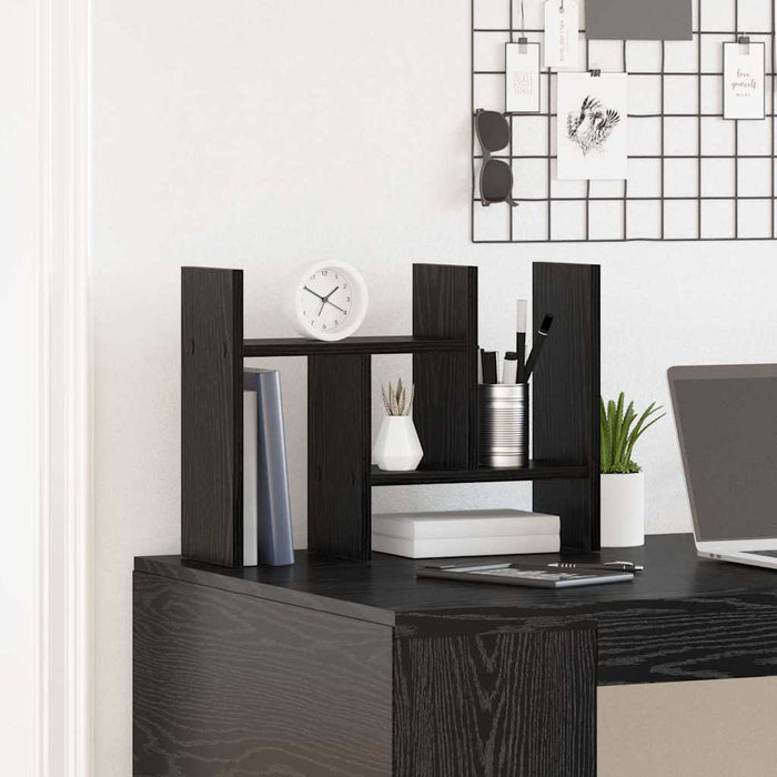 Organizator Birou Stejar negru 34.5 x 15.5 x 35.5 cm - WALTI WALTI