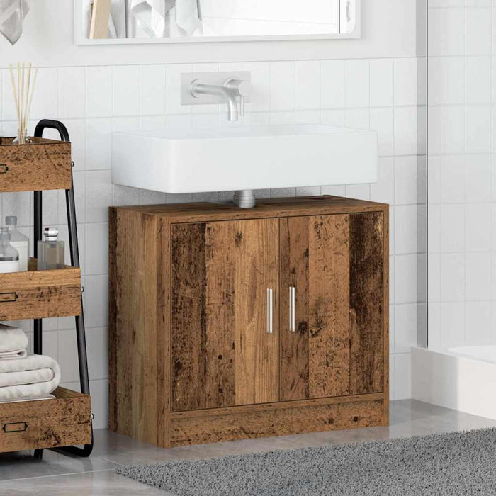 Dulap de Baie cu ușă Lemn Vechi 63 x 29 x 55 cm Lemn compozit - WALTI WALTI