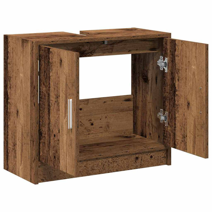 Dulap de Baie cu ușă Lemn Vechi 63 x 29 x 55 cm Lemn compozit - WALTI WALTI