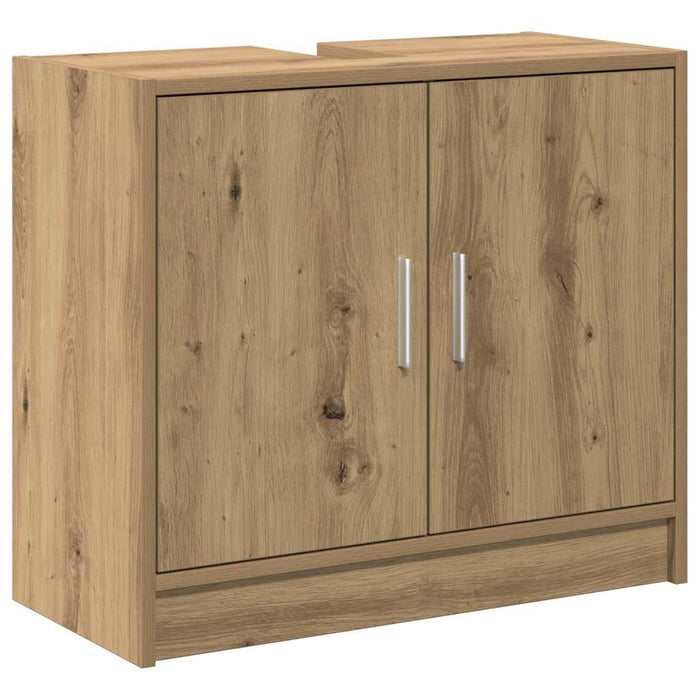 Dulap de Baie Stejar Artizanal 63 x 29 x 55 cm Lemn compozit - WALTI WALTI