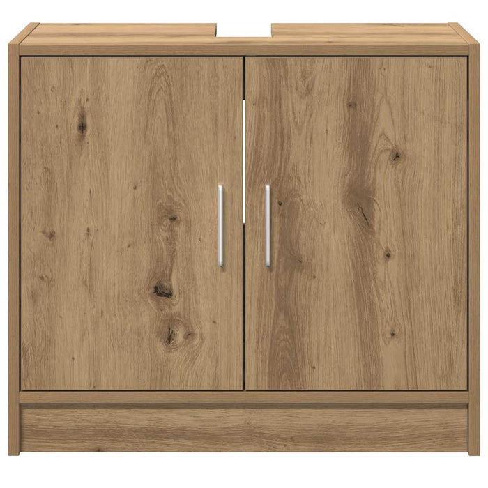 Dulap de Baie Stejar Artizanal 63 x 29 x 55 cm Lemn compozit - WALTI WALTI