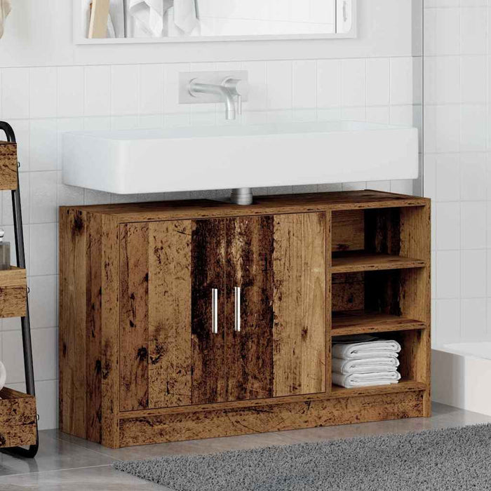 Dulap pentru chiuvetă Lemn Vechi 90 x 29 x 55 cm Lemn compozit - WALTI WALTI