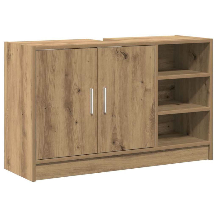 Dulap pentru chiuvetă Stejar Artizanal 90 x 29 x 55 cm - WALTI WALTI
