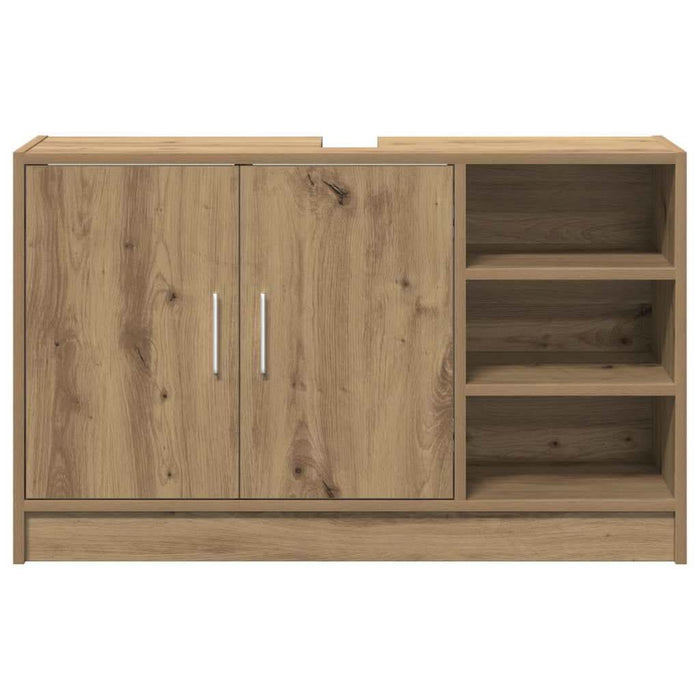 Dulap pentru chiuvetă Stejar Artizanal 90 x 29 x 55 cm - WALTI WALTI