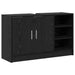 Dulap pentru chiuvetă cu ușă Stejar Negru 90 x 29 x 55 cm - WALTI WALTI
