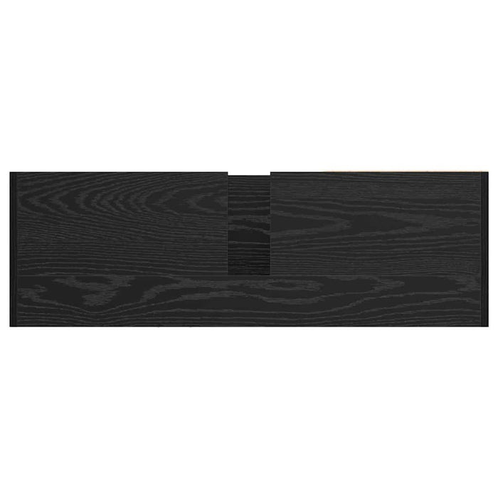 Dulap pentru chiuvetă cu ușă Stejar Negru 90 x 29 x 55 cm - WALTI WALTI
