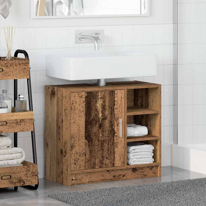 Dulap pentru chiuvetă Lemn Vechi 63 x 29 x 55 cm Lemn compozit - WALTI WALTI