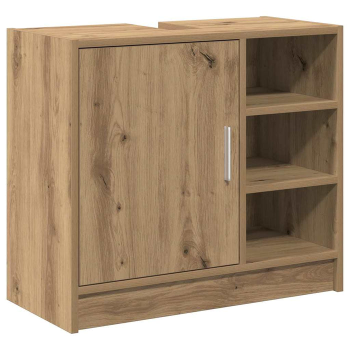 Dulap pentru chiuvetă cu ușă Stejar Artizanal 63 x 29 x 55 cm - WALTI WALTI