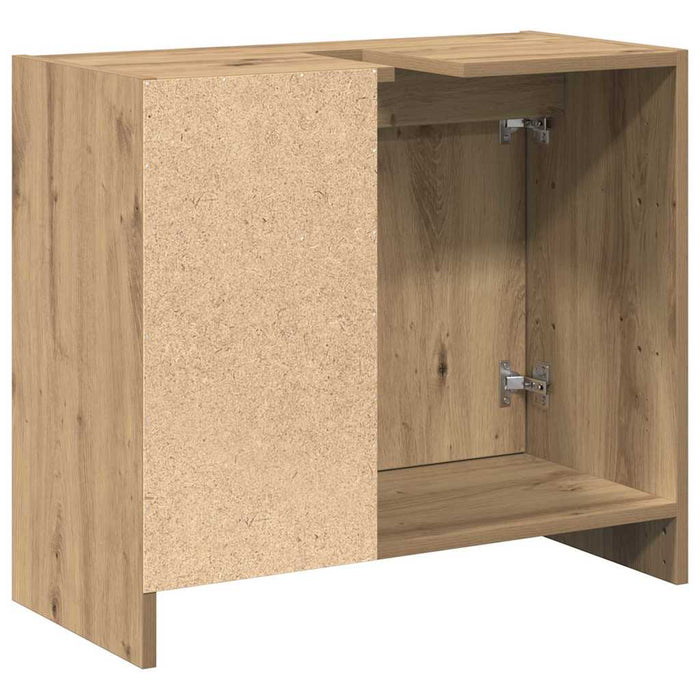 Dulap pentru chiuvetă cu ușă Stejar Artizanal 63 x 29 x 55 cm - WALTI WALTI