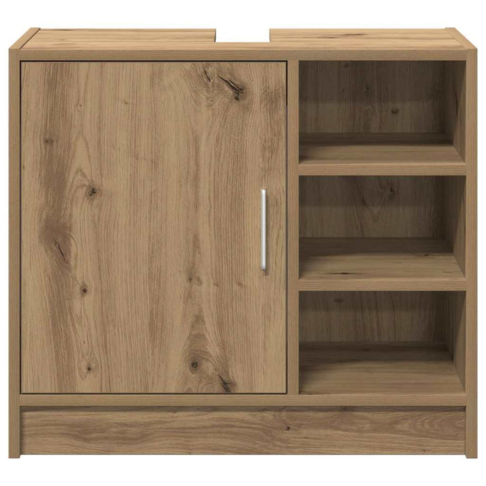 Dulap pentru chiuvetă cu ușă Stejar Artizanal 63 x 29 x 55 cm - WALTI WALTI
