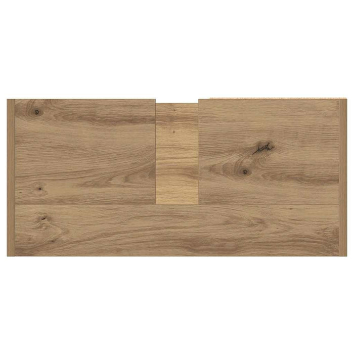 Dulap pentru chiuvetă cu ușă Stejar Artizanal 63 x 29 x 55 cm - WALTI WALTI