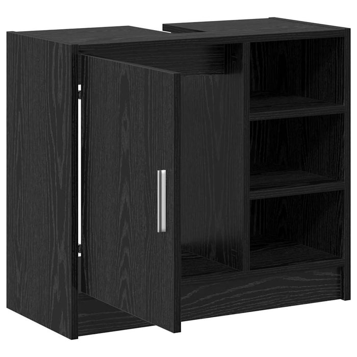 Dulap pentru chiuvetă cu ușă Stejar Negru 63 x 29 x 55 cm - WALTI WALTI
