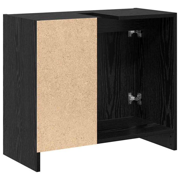 Dulap pentru chiuvetă cu ușă Stejar Negru 63 x 29 x 55 cm - WALTI WALTI