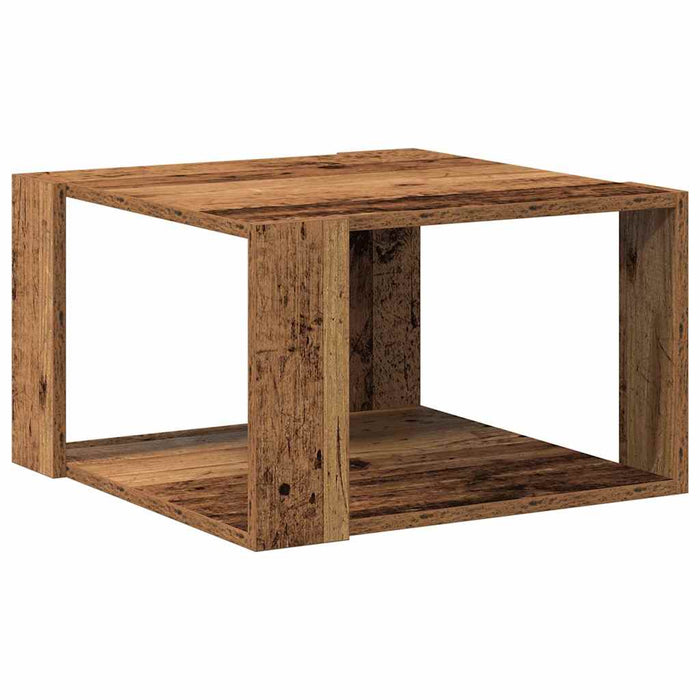 Masă de cafea Lemn vechi 51.5 x 51.5 x 30 cm Lemn compozit - WALTI WALTI