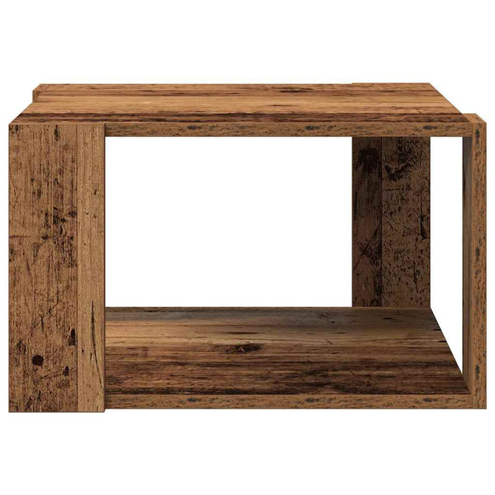 Masă de cafea Lemn vechi 51.5 x 51.5 x 30 cm Lemn compozit - WALTI WALTI