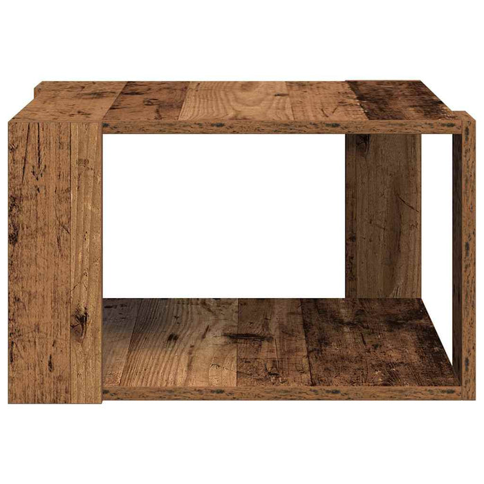 Masă de cafea Lemn vechi 51.5 x 51.5 x 30 cm Lemn compozit - WALTI WALTI