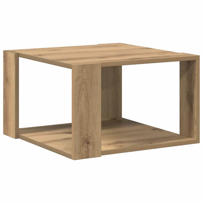 Masă de cafea stejar artizanal 51.5 x 51.5 x 30 cm - WALTI WALTI