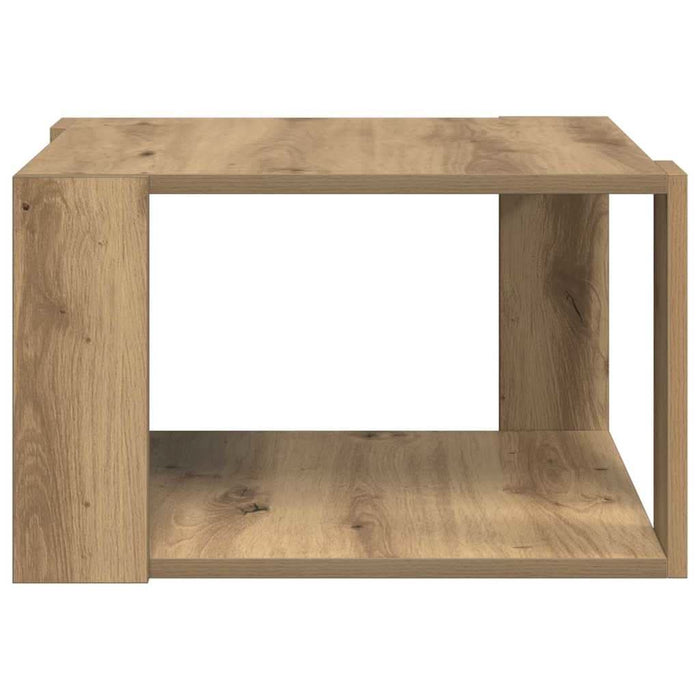 Masă de cafea stejar artizanal 51.5 x 51.5 x 30 cm - WALTI WALTI