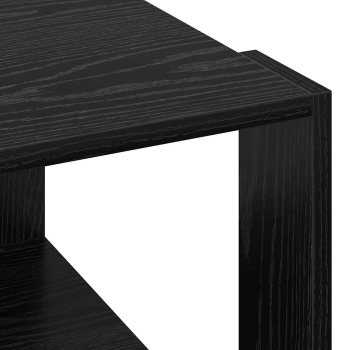 Masă de cafea Stejar negru 51.5 x 51.5 x 30 cm Lemn compozit - WALTI WALTI