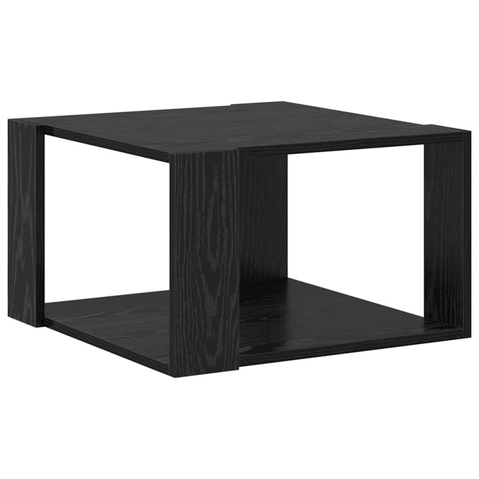 Masă de cafea Stejar negru 51.5 x 51.5 x 30 cm Lemn compozit - WALTI WALTI