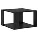 Masă de cafea Stejar negru 51.5 x 51.5 x 30 cm Lemn compozit - WALTI WALTI