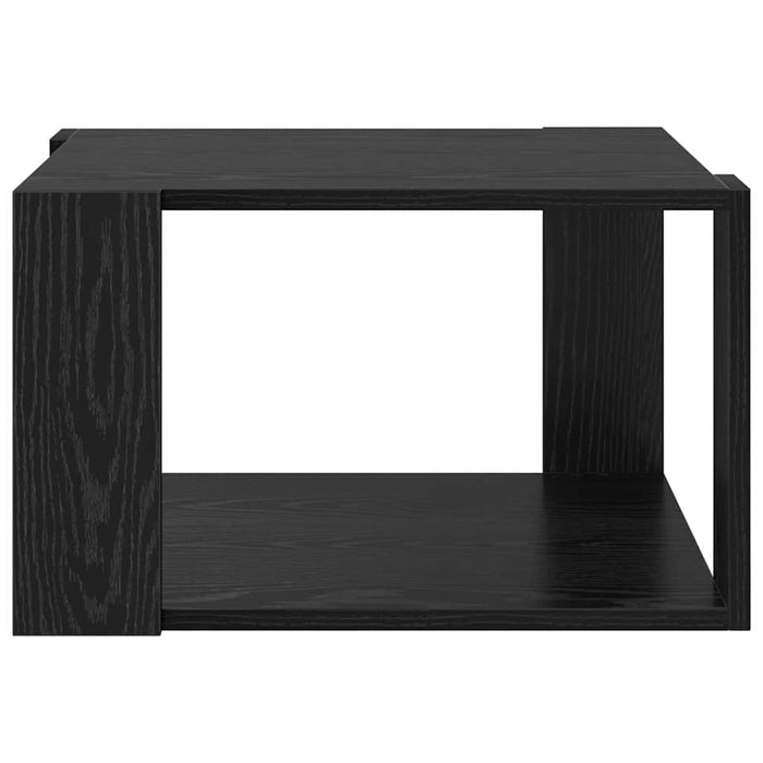 Masă de cafea Stejar negru 51.5 x 51.5 x 30 cm Lemn compozit - WALTI WALTI
