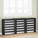Capac pentru radiator Stejar Negru 205 x 21.5 x 83.5 cm - WALTI WALTI