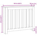 Capac pentru radiator Stejar Negru 104 x 20 x 82 cm - WALTI WALTI