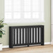 Capac pentru radiator Stejar Negru 149 x 20 x 82 cm - WALTI WALTI