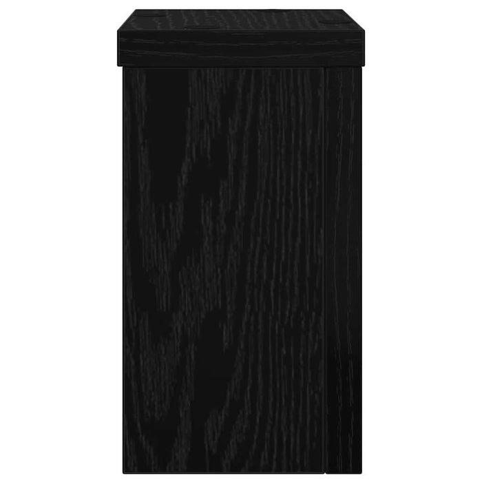 Suport pentru plante 2 pcs Stejar negru 10 x 10 x 18 cm - WALTI WALTI
