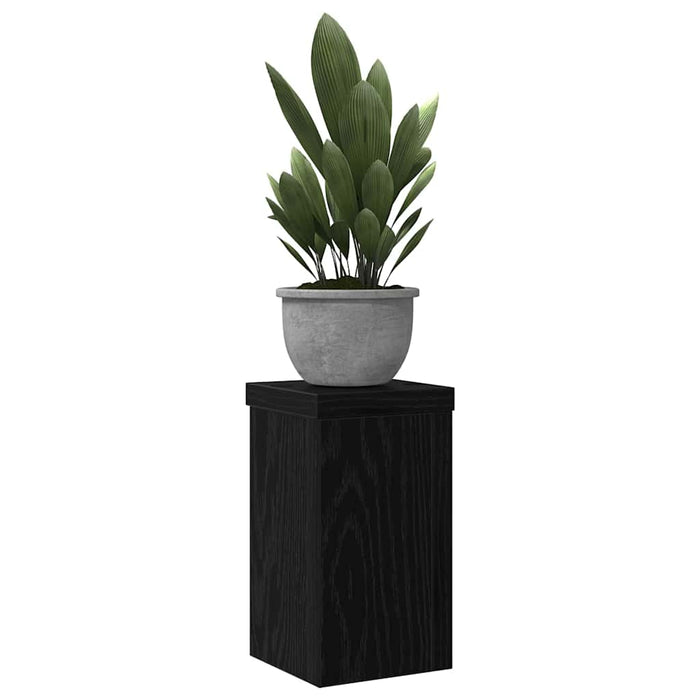 Suport pentru plante 2 pcs Stejar negru 10 x 10 x 18 cm - WALTI WALTI