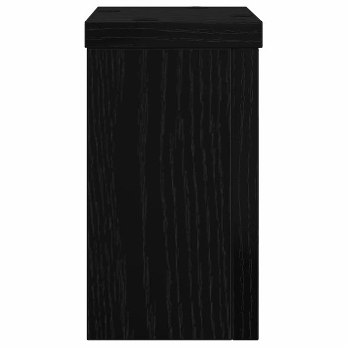 Suport pentru plante 2 pcs Stejar negru 10 x 10 x 18 cm - WALTI WALTI