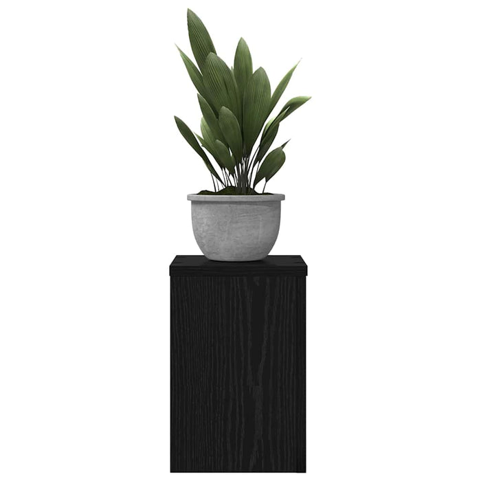 Suport pentru plante 2 pcs Stejar negru 20 x 20 x 30 cm - WALTI WALTI