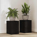 Suport pentru plante 2 pcs Stejar negru 25 x 25 x 35 cm - WALTI WALTI