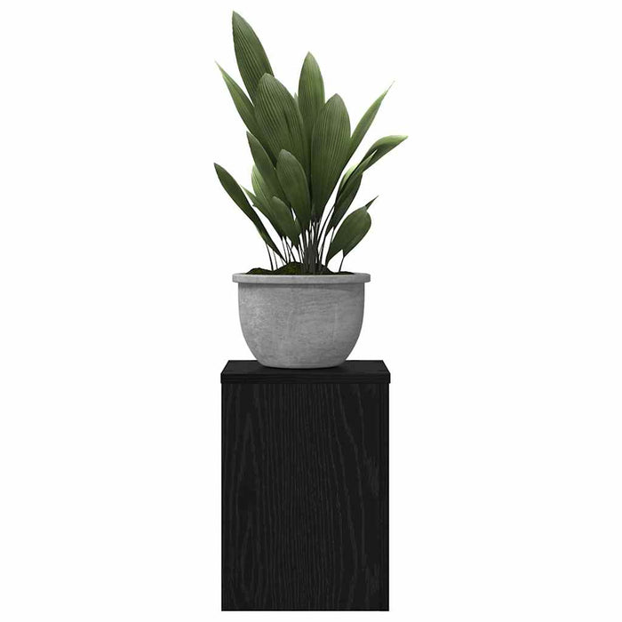 Suport pentru plante 2 pcs Stejar negru 25 x 25 x 35 cm - WALTI WALTI