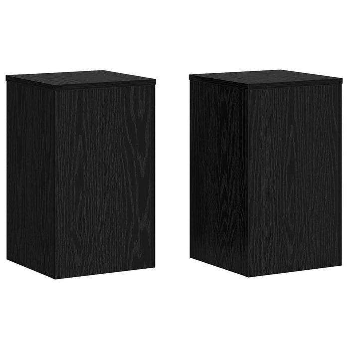 Suport pentru plante 2 pcs Stejar negru 30 x 30 x 50 cm - WALTI WALTI