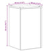 Suport pentru plante 2 pcs Stejar negru 30 x 30 x 50 cm - WALTI WALTI