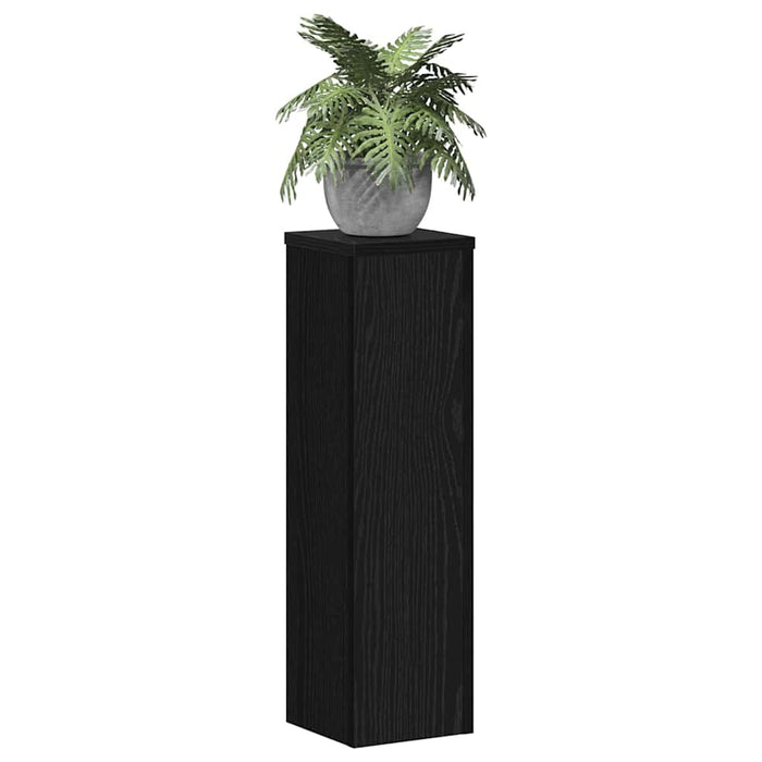 Suport pentru plante 2 pcs Stejar negru 17 x 17 x 60 cm - WALTI WALTI