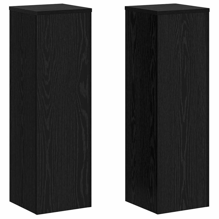 Suport pentru plante 2 pcs Stejar negru 25 x 25 x 80 cm - WALTI WALTI